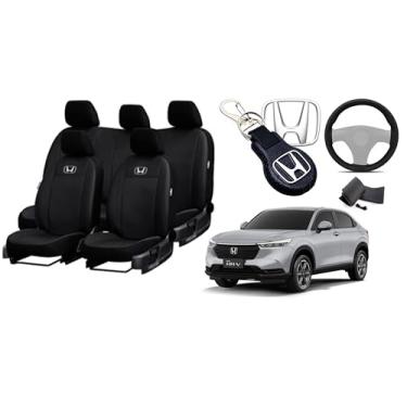 Imagem de Capa de couro para o banco hrv 2020-2024 proteção impermeável