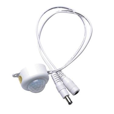 Imagem de Sensor de Movimento Corporal PIR com Fotosensitivo para Fita Diodo Emissor Luz DC5V-24V 12V 5A Fácil Instalar Controle Inteligente Detecta Corpo Humano Adequado Várias Lâmpadas