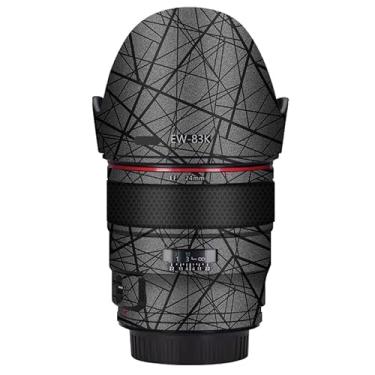 Imagem de EF 24 1.4 L II Protetor de Lente de Câmera Revestimento Película Protetora Vinil Película Adesivo Premium para Canon EF 24 mm F1.4 L II (Cinza Cruzado)