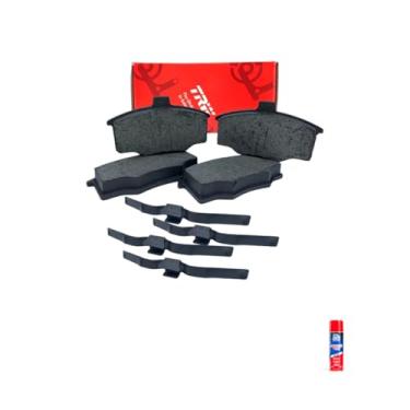 Imagem de Kit Pastilha Freio Del-Rey 83 + Monza + Kadett 89 + CAR80 Anti Chiado 300ml