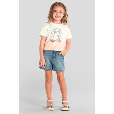 Imagem de Blusa infantil menina brilhante de capivara Brandili-Feminino