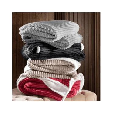 Imagem de Cobertor Boreal Liso Sherpa Queen Sortido 220X240cm - Corttex Queen