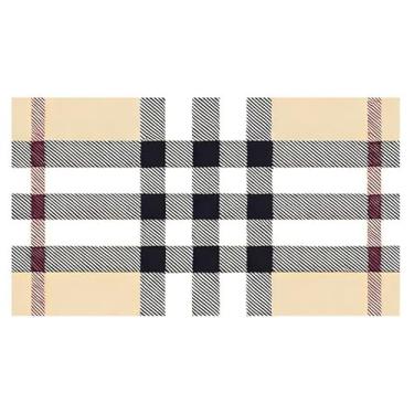 Imagem de Tapete de palha de plástico para pátio externo, tapete de área moderna, tapete grande, tapete de pátio repelente de água tapete externo não apodrecer resistente a rasgos para deck jardim, vários