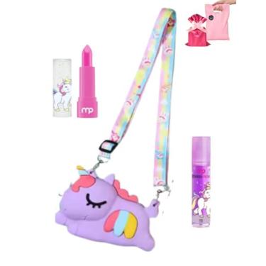 Imagem de Conjunto Maquiagem E Bolsa Infantil Ganha Kit Presente