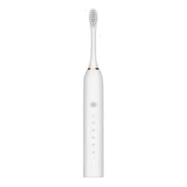 Imagem de Escova Dente Dental Elétrica Vibratória Recarregável Bocal