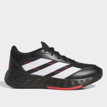 Imagem de Tênis Adidas Gamechaser Masculino, Preto, Vermelho, 39