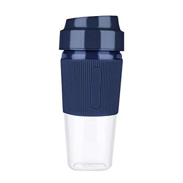 Imagem de Copo de Liquidificador Portátil para Smoothies Pessoal Recarregável com Proteção um Viagem Batedura