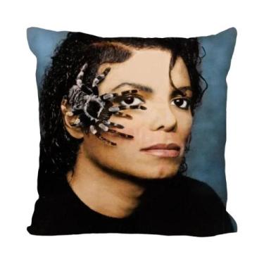 Imagem de Capas De Almofada Personalizadas Michael Jackson Super Star Com Zíper 
