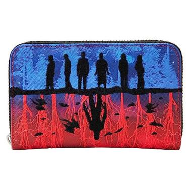 Imagem de Carteira Netflix Stranger Things Upside Down Shadows Zip Around, Preto, One Size, Carteira