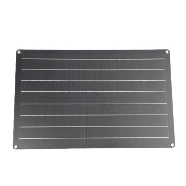 Imagem de FTVOGUE Kit de Carregador de Painel Solar para Carro Portátil 30W Com Controlador Inteligente Saída USB 18V para Carro Motocicleta Barco RV Carregamento de Manutenção de Bateria