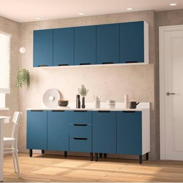 Imagem de Cozinha Modulada 4 Pecas com Tampo Maeena Politorno