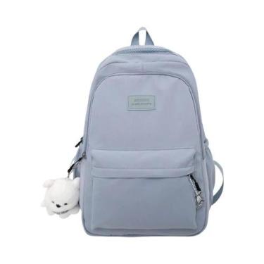 Imagem de Mochila Feminina De Alta Capacidade À Prova d'Água Para Faculdade, Via