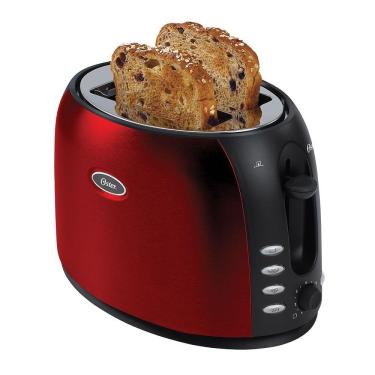 Imagem de Torradeira Oster De Aço Inox Vermelha 110V