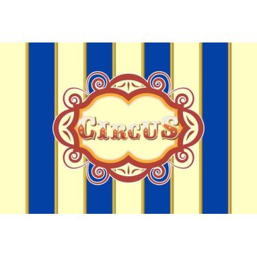 Imagem de Tapete em Lona Circo da Alegria - Fabrika de festa, 300x170cm