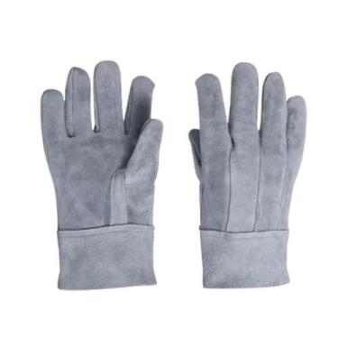 Imagem de Luva De Segurança Em Raspa Para Obras E Solda Punho 7cm Resistente - T