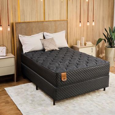 Imagem de Cama Box Viúva (Box + Colchão) 128X188X61 Pro Soft Bamboo Prorelax Molas Ensacadas Pillow Top Turn Free