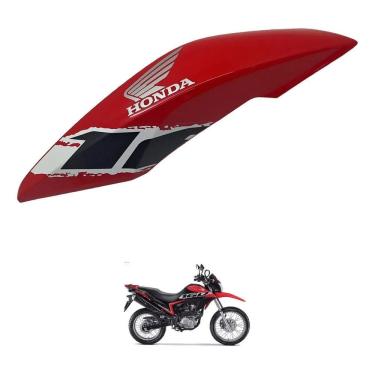 Imagem de Carenagem Esquerda Tanque Genuína Honda Bros 160 Vermelha