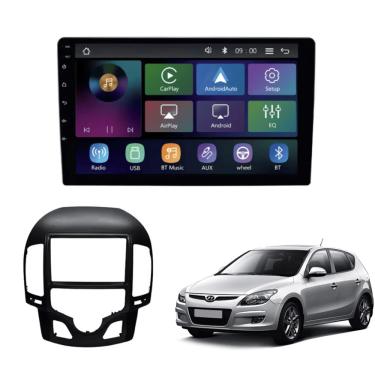 Imagem de Multimídia MP5 Hyundai I30 Ar Digital 08/12 Tela 9p Carplay e Android Auto Sem Fio - Roadstar RS-9200BR Pro Line