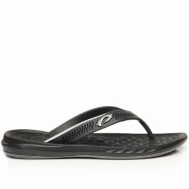 Imagem de Chinelo Pegada Masculino em TPU Preto 161001-06-Masculino