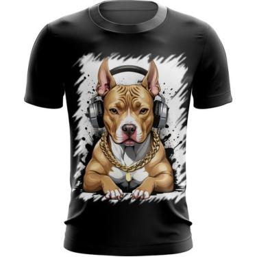 Imagem de Camiseta Dryfit Pitbull com Headphones 9 - Kasubeck Store®, INF 02