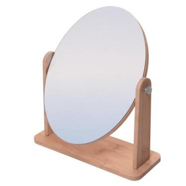 Imagem de Espelho Nexus 21cm x 8cm x 24cm Natural Bambu - Wolff