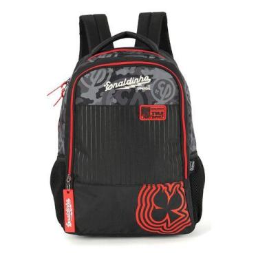 Imagem de Mochila De Costas Juvenil Original Enaldinho Up4you - - Luxcel, Preto