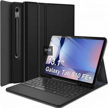 Imagem de Capa com teclado Touchpad para Galaxy Tab S10 FE S10 FE Plus 13,1 pole