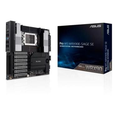 Imagem de Placa-Mãe ASUS Pro WS WRX90E-SAGE SE, AMD sTR5, WRX90, DDR5, Preto - 9