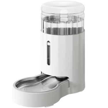 Imagem de Dispensador de água CZPET automático 6L para cães e gatos brancos