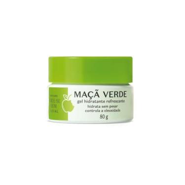 Imagem de Gel Hidratante Refrescante Facial Cuide-se Bem Feira Maçã Verde 80g - 