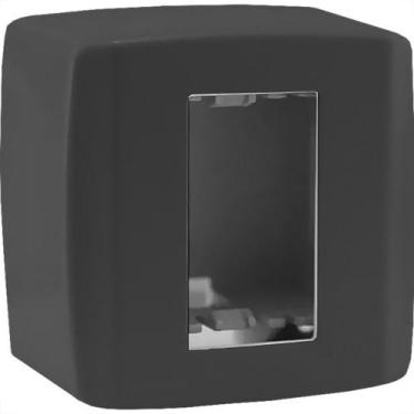 Imagem de Sistema Box Ilumi Slim 1 Modulo Preto 84014