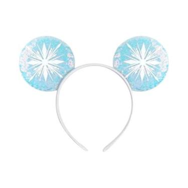 Imagem de Tiara De Cabelo Infantil E Feminina Frozen Olaf Mickey, Acessório Fofo