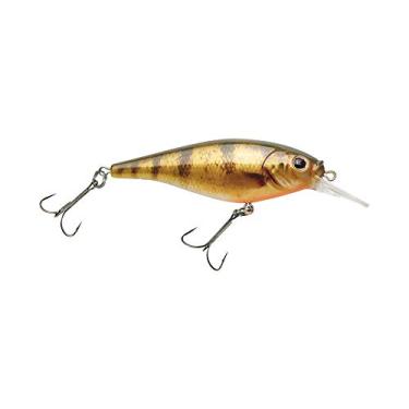 Imagem de Berkley Isca de pesca rasa Flicker Shad, poleiro amarelo HD, 2/198.4 g, 2 3/10.2 cm | Iscas de 7 cm, tamanho, perfil e profundidade de mergulho imitam sombra real, equipada com gancho Fusion19