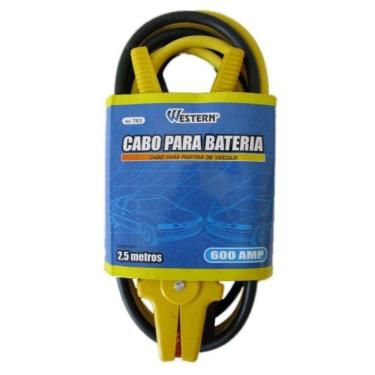 Imagem de Cabo De Bateria Partida De Carro 600 Amp Chupeta Auxiliar