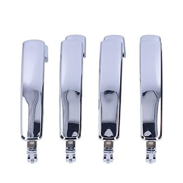 Imagem de Maçaneta exterior de carro, maçaneta de porta de carro decoração exterior 82645-CA000 para FX35 sem sistema de entrada inteligente 2003 (2004)