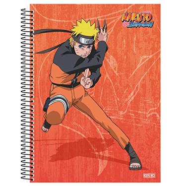 Imagem de Caderno Universitário Espiral 1M Capa Dura 80 Fls Naruto
