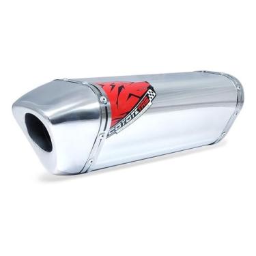 Imagem de Escape/Ponteira Coyote TRS Tri-Oval Alumínio - Comet 250 - Polido