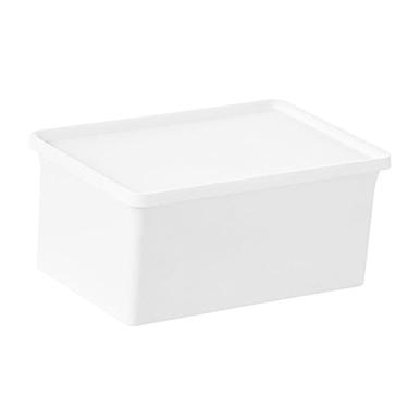 Imagem de Generic Recipiente de sabão em pó, suporte para folhas de secador de roupa com tampa, dispensador de sabão multifuncional para organização de ambientes, Estilize um