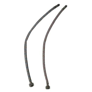 Imagem de Engate Rabicho Par Monocomando Mangueira Flexivel Misturador Agua Quente Fria Torneira Balcao