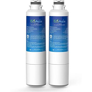 Imagem de EcoAqua EFF-6027A Filtro de Substituição para Samsung DA29-00020B, DA29-00020A, HAF-CIN/EXP, Filtro de Água para Geladeira 46-9101, Pacote com 2