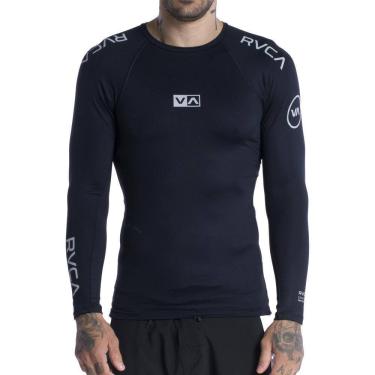 Imagem de Camiseta RVCA Manga Longa Surf Sport Rashguard II SM24 Preto