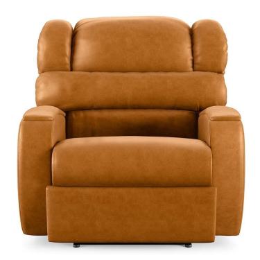 Imagem de Poltrona Do Papai Sala De Cinema Reclinável Manchester Elétrica Pu Whisky