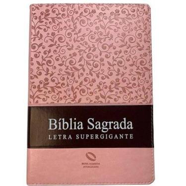 Imagem de Bíblia Sagrada Supergigante Naa - Feminina Com Índice