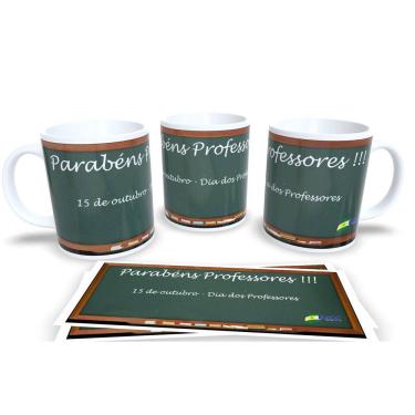 Imagem de Canecas de Porcelana Personalizadas dia dos Professores