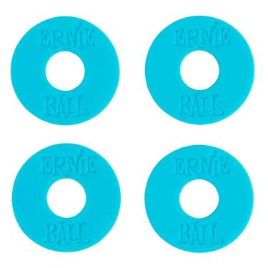 Imagem de Strap Lock Borracha Ernie Ball Strap Blocks Azul