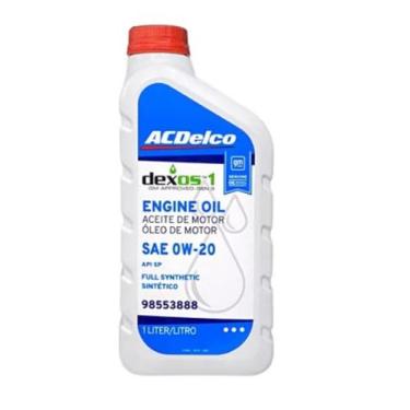 Imagem de Óleo 0w20 Acdelco Api Sp Dexos 1 Sintético Gen 3 - 1L