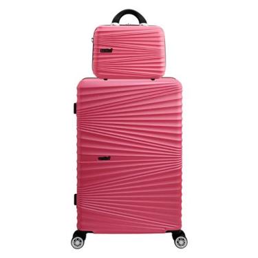 Imagem de Mala de Viagem Com Frasqueira Rígida Rodinha Dupla 360 Embarque Bagage