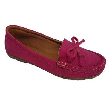 Imagem de Sapatilha Mocassim Feminino Costurado À Mão Moda Pé 1, 37, Pink