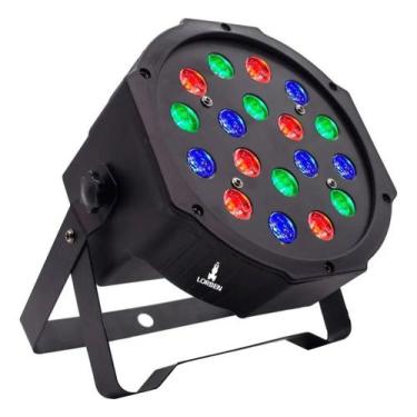 Imagem de Canhão Led Dj Luz 18X1 Iluminação Profissional Festas Gt69 - Lorben, B