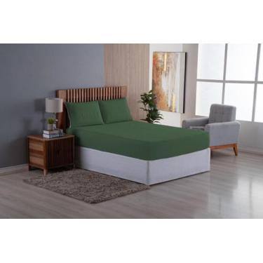 Imagem de Kit Capa Impermeável para Colchão Casal + 02 Fronhas de Travesseiros I